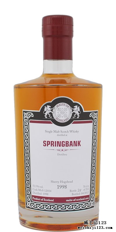 Springbank 1998 MoS