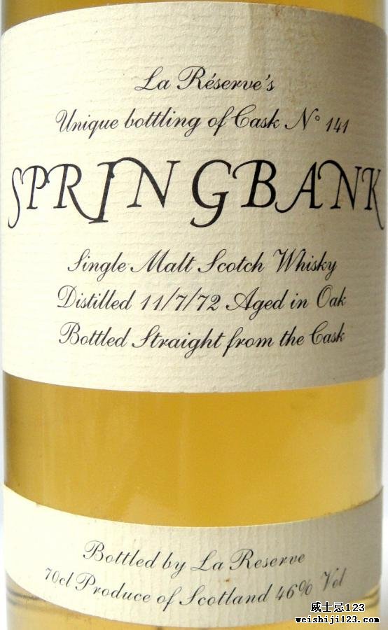 Springbank 1972 LR