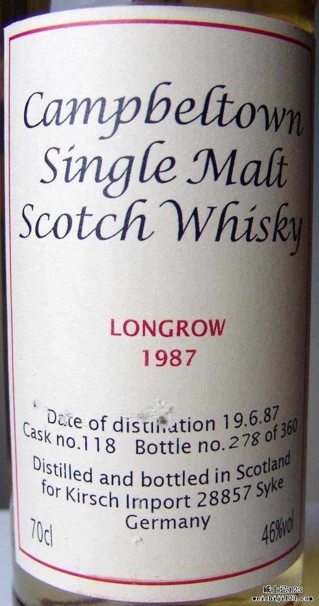 Longrow 1987 KI