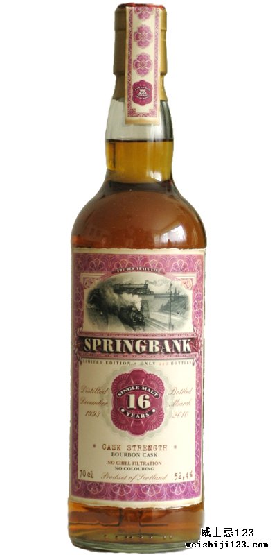 Springbank 1993 JW