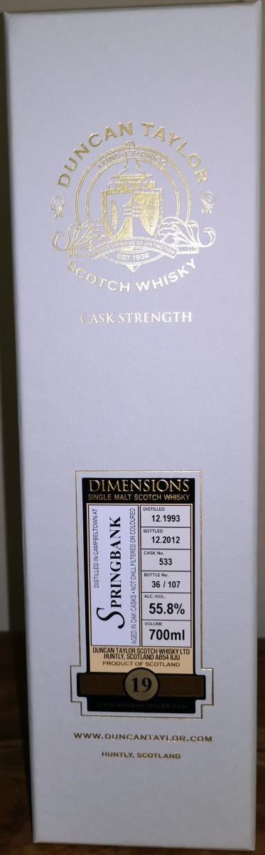 Springbank 1993 DT