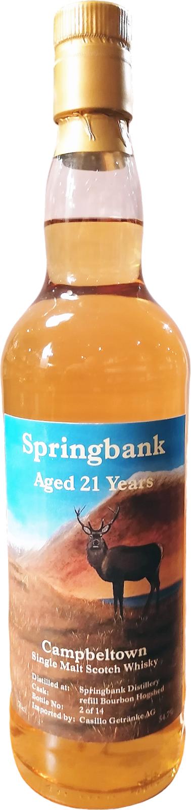 Springbank 21-year-old CG