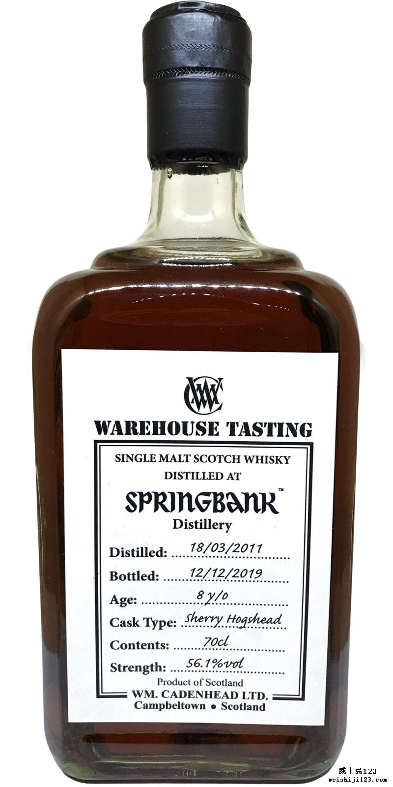 Springbank 2011 CA