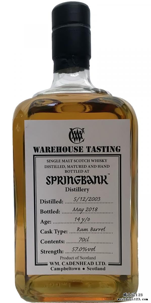 Springbank 2003 CA