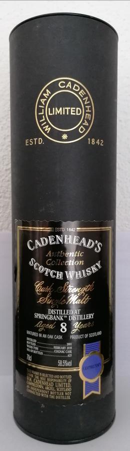 Springbank 2001 CA