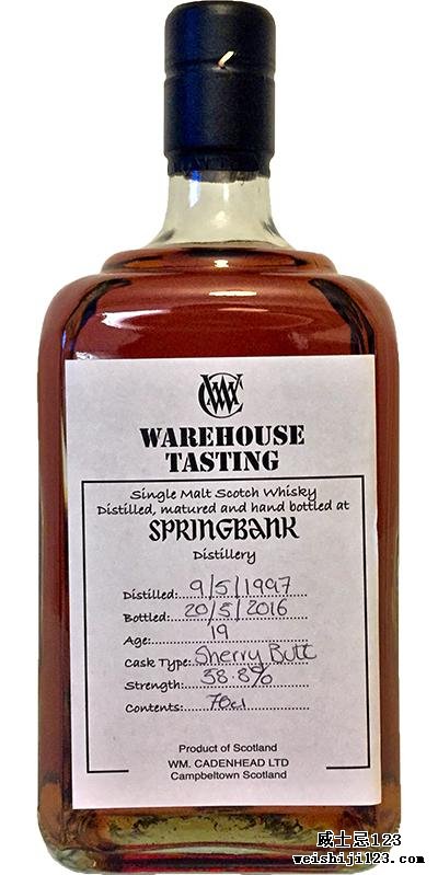 Springbank 1997 CA