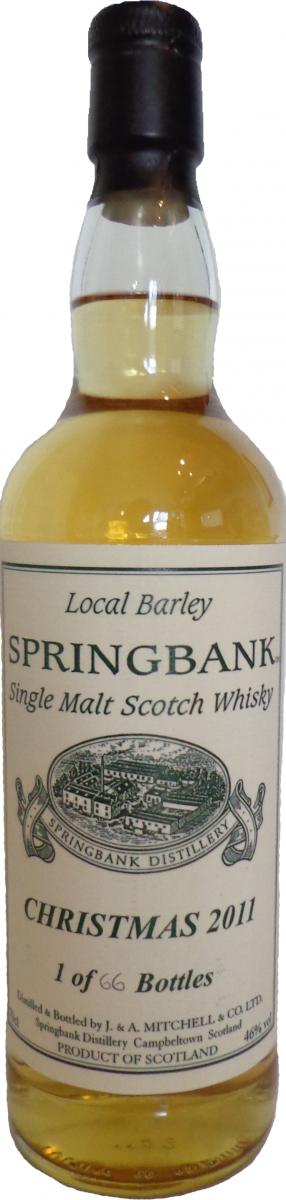 Springbank Christmas 2011