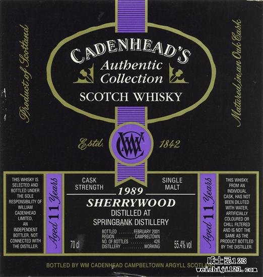 Springbank 1989 CA