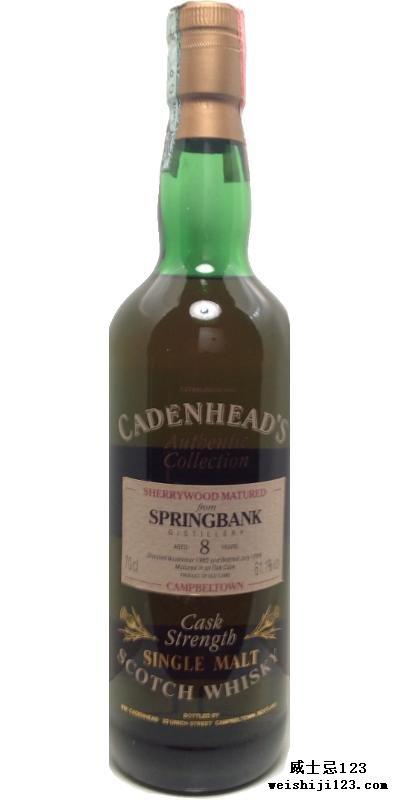 Springbank 1985 CA