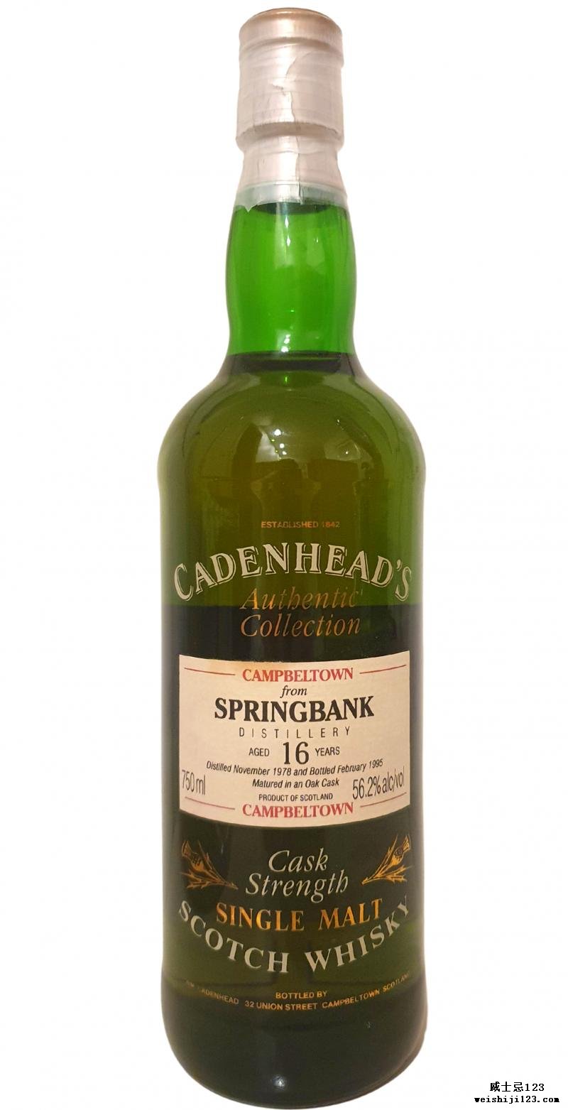 Springbank 1978 CA