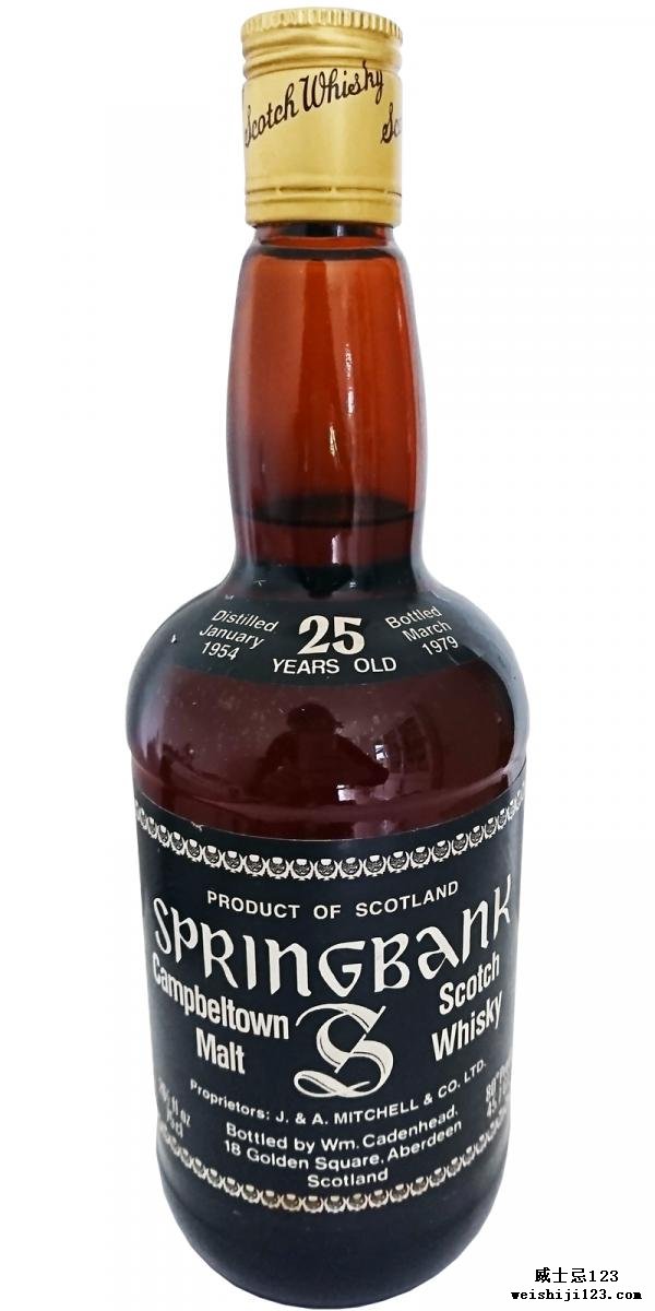 Springbank 1954 CA