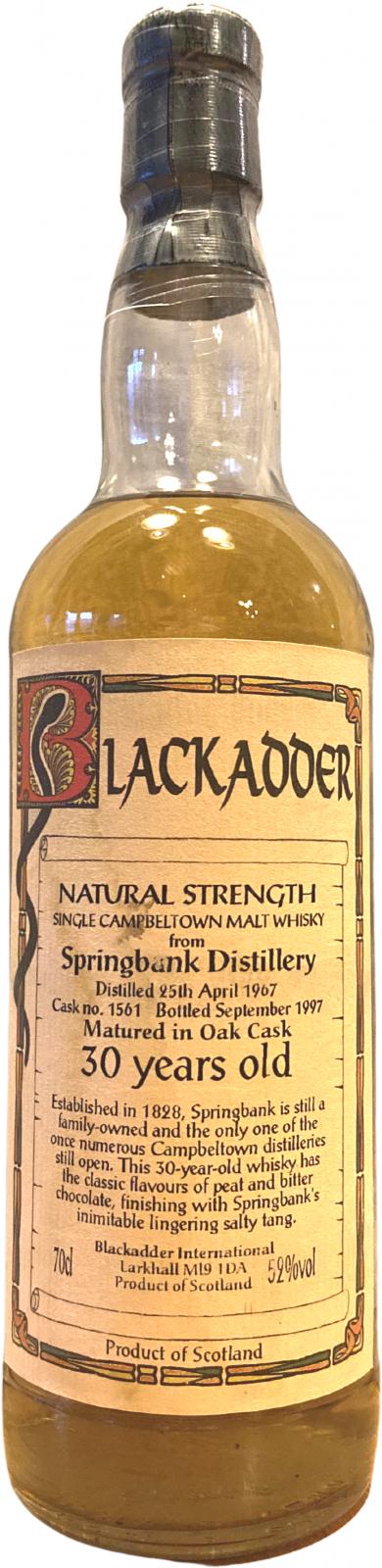 Springbank 1967 BA