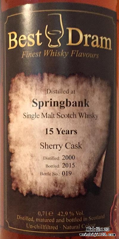 Springbank 2000 BD