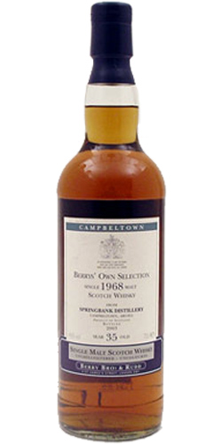 Springbank 1968 BR