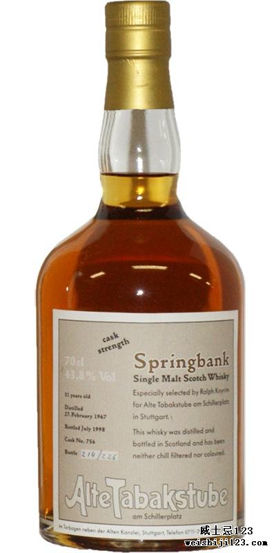 Springbank 1967 AT