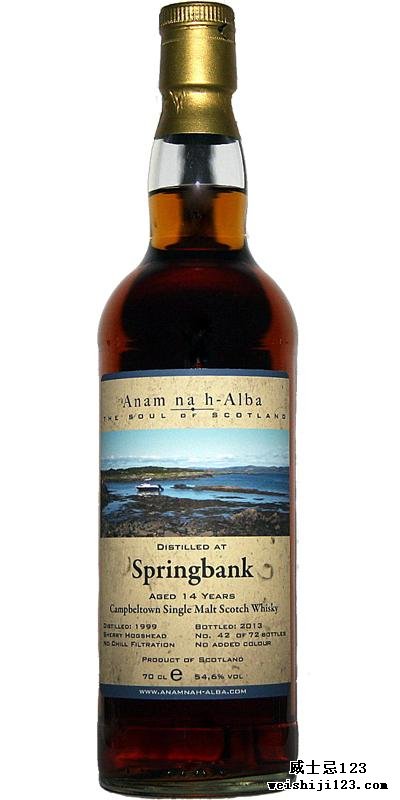 Springbank 1999 ANHA