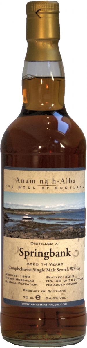 Springbank 1999 ANHA