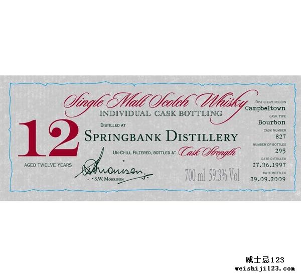 Springbank 1997 DR