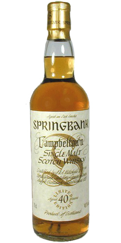 Springbank 40-year-old