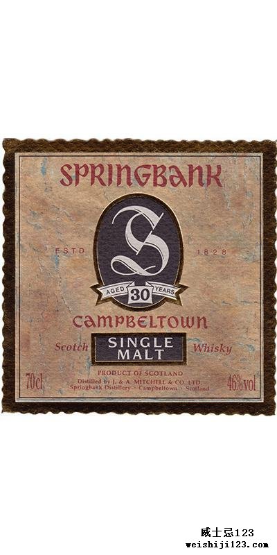 Springbank 30-year-old