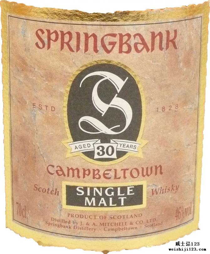 Springbank 30-year-old