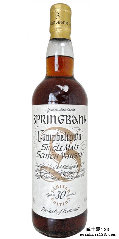 Springbank 30-year-old