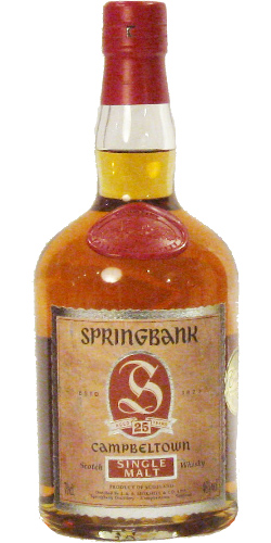 Springbank 25-year-old