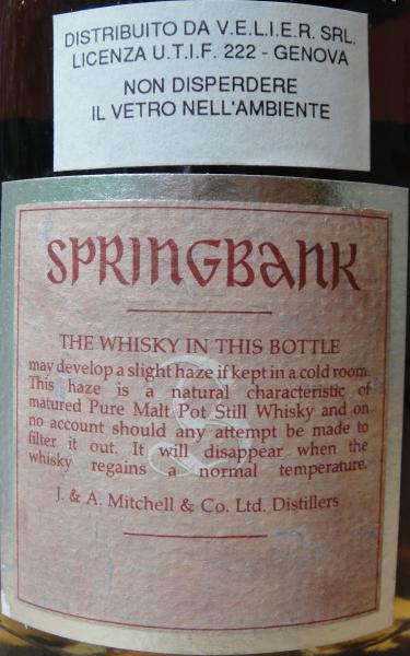 Springbank 25-year-old