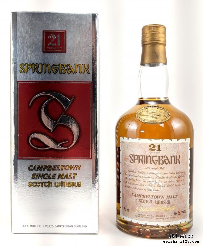 Springbank 21-year-old Archibald Mitchell