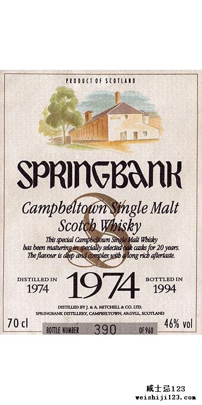 Springbank 1974