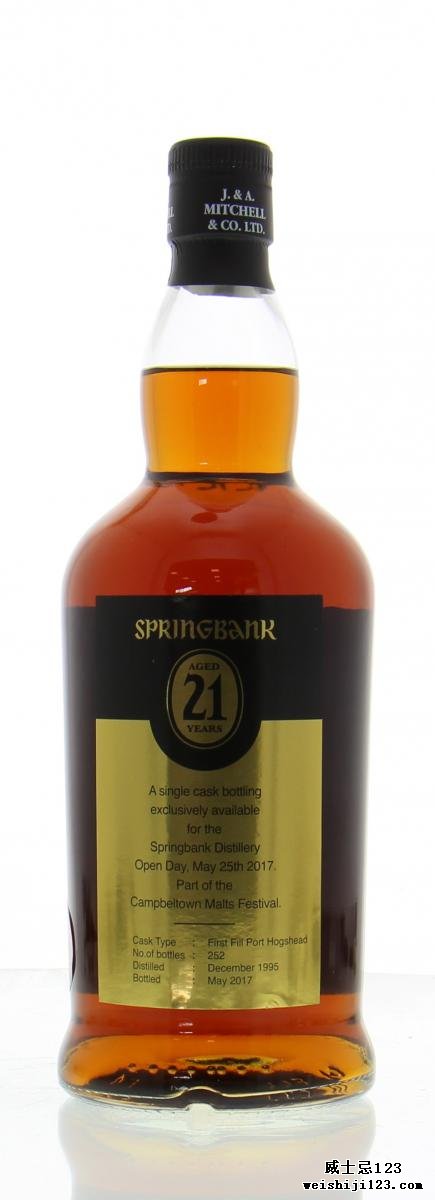 Springbank 21-year-old