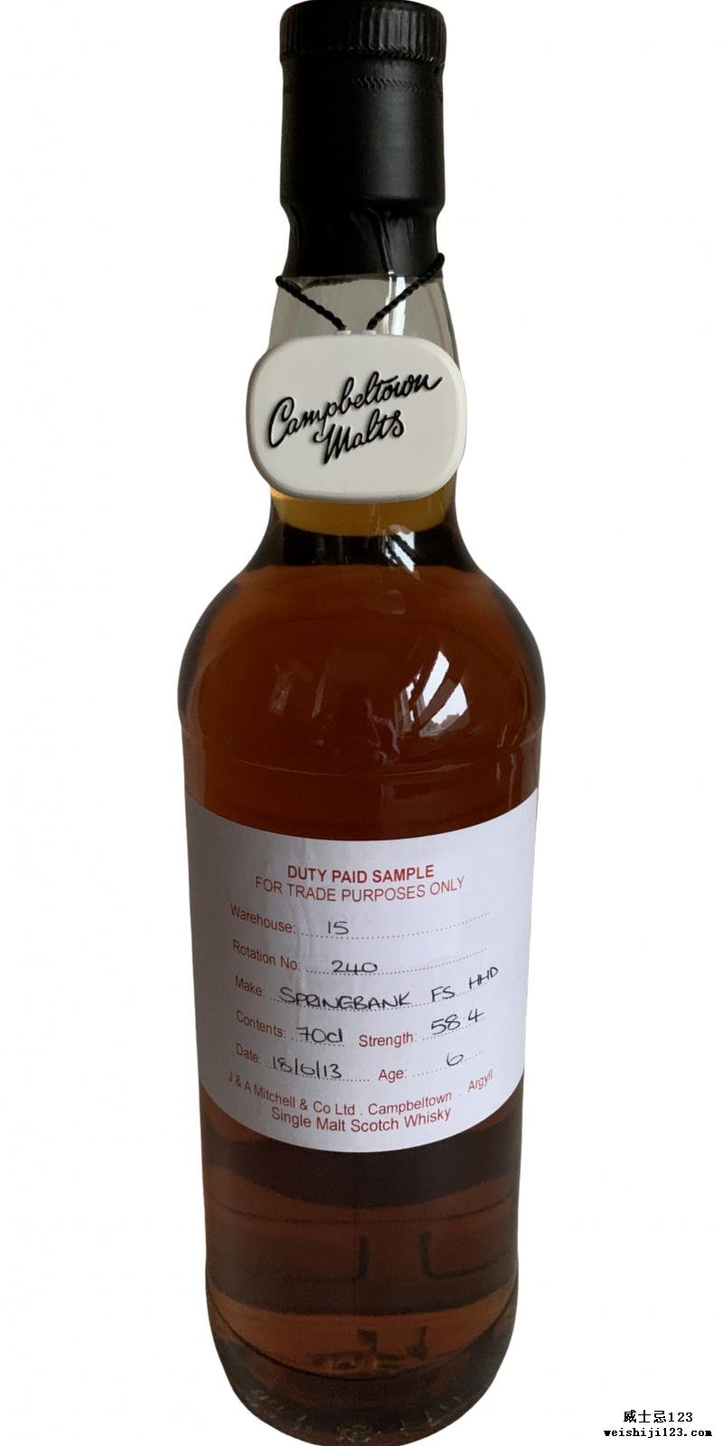 Springbank 2013