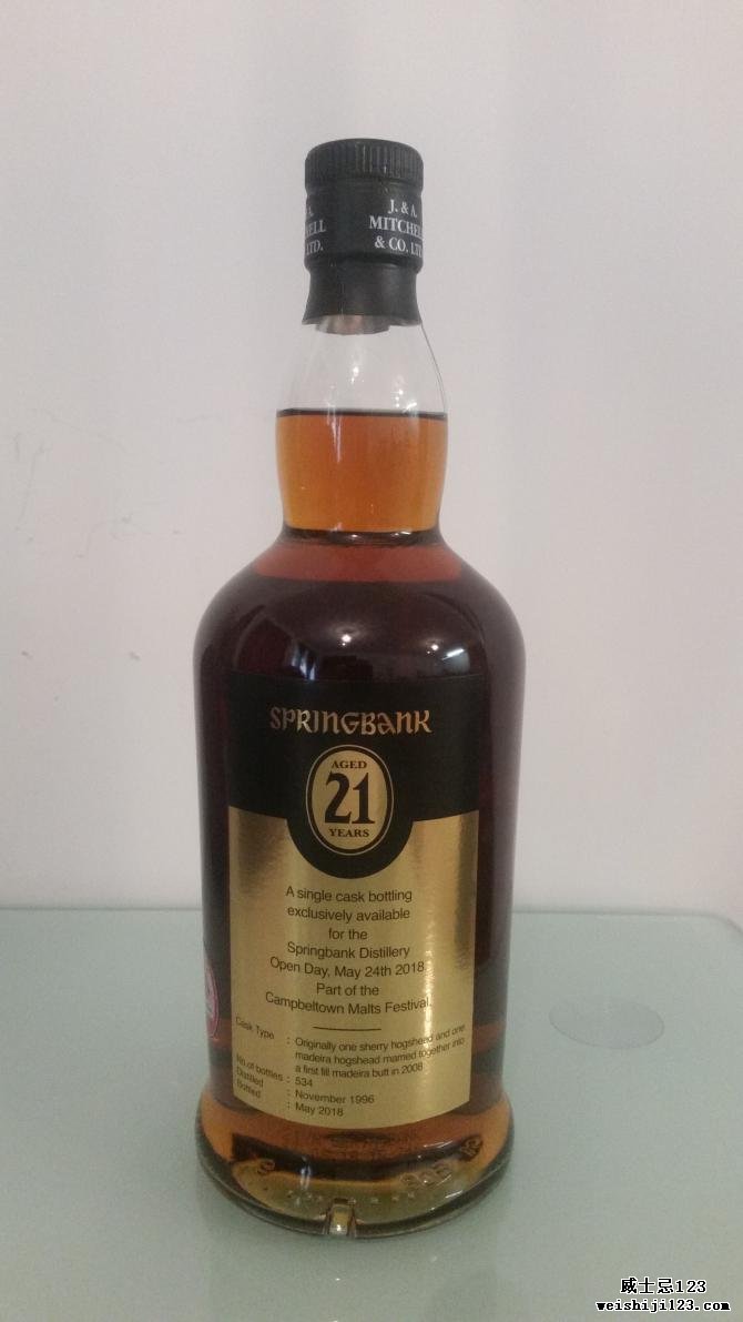 Springbank 21-year-old