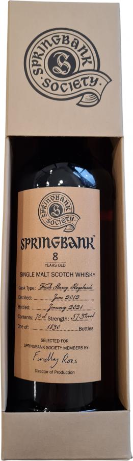 Springbank 2012