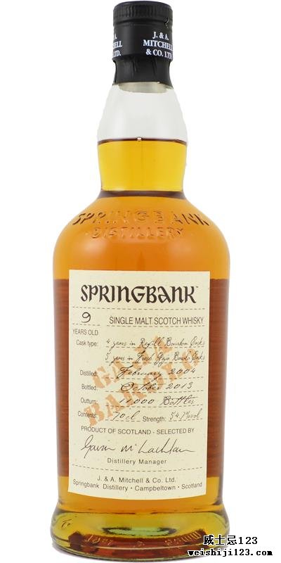 Springbank 2004 Gaja Barolo