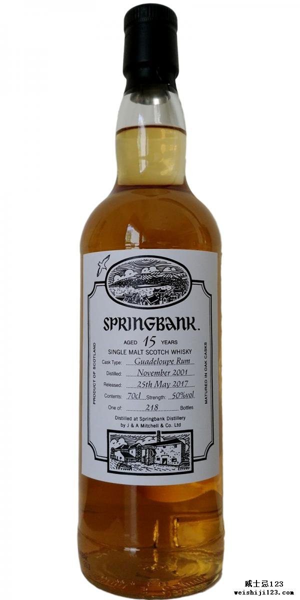 Springbank 2001