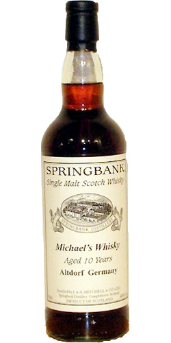 Springbank 2000 Private Bottling