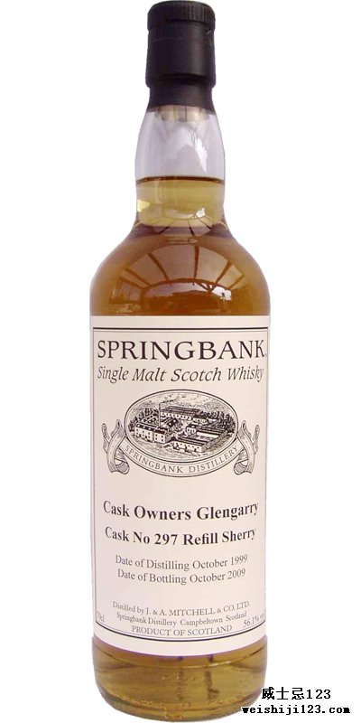 Springbank 1999 Private Bottling