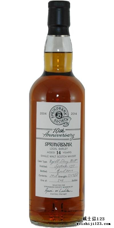 Springbank 1999