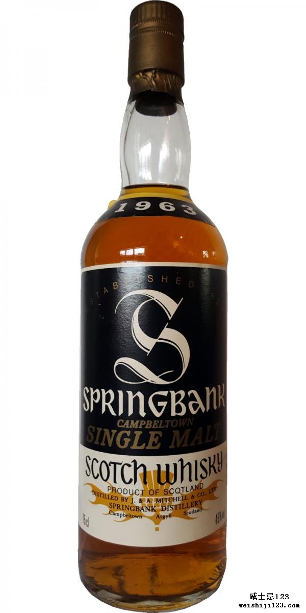 Springbank 1963