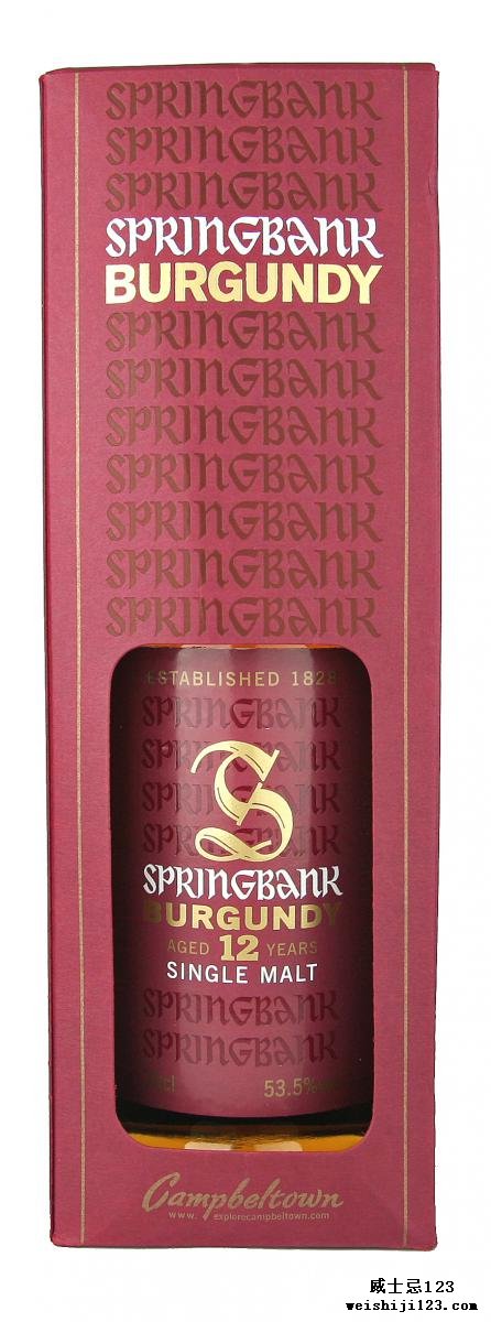 Springbank 12-year-old Burgundy