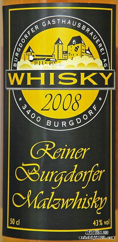 Burgdorfer 2008 Malzwhisky