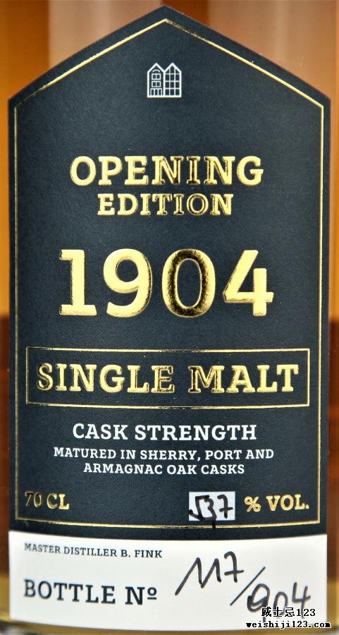 Macardo Opening Edition 1904 Cask Strength