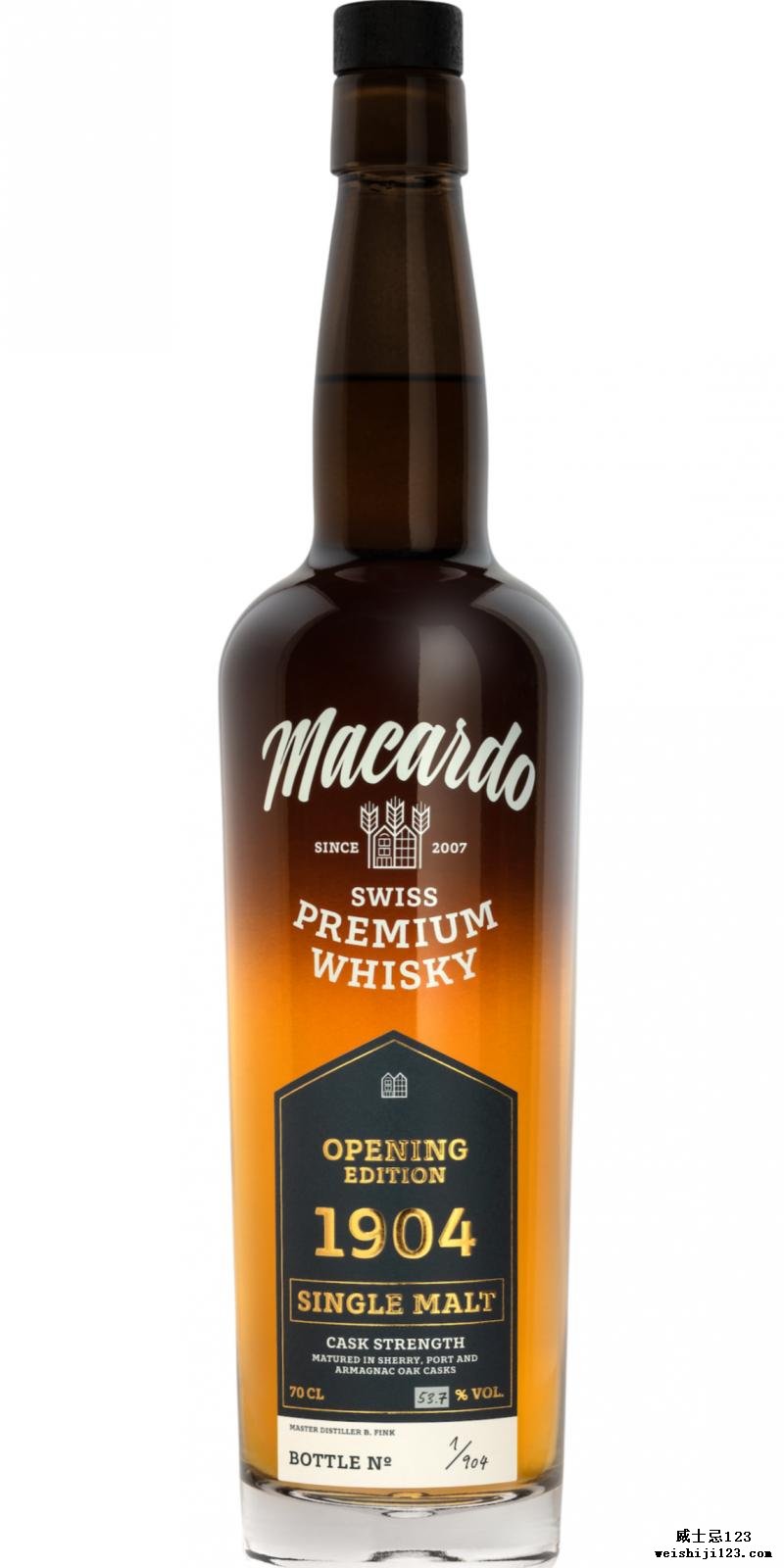 Macardo Opening Edition 1904 Cask Strength