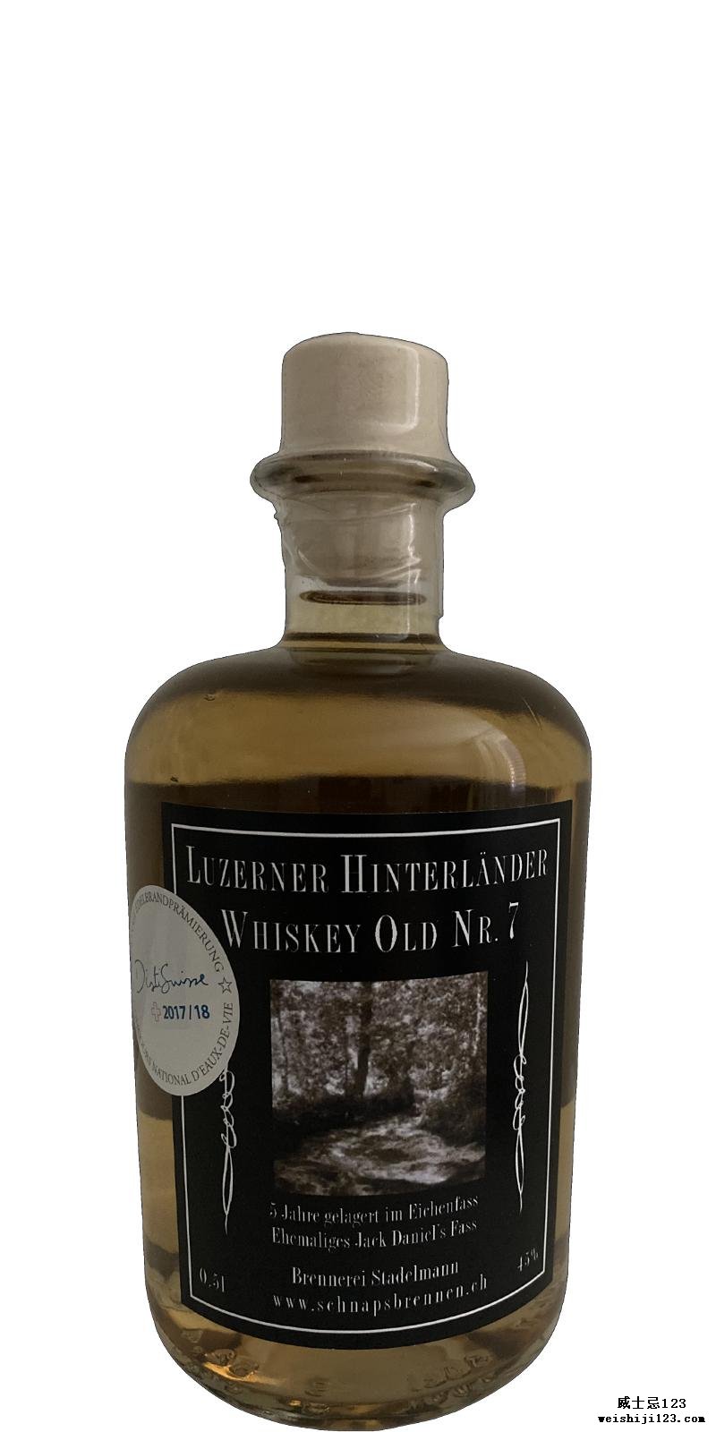 Luzerner Hinterländer Whiskey Old Nr. 7