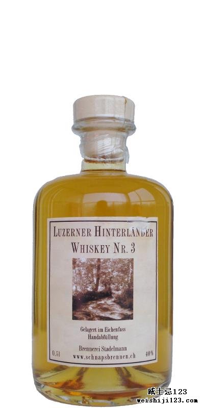 Luzerner Hinterländer Whiskey Nr. 3
