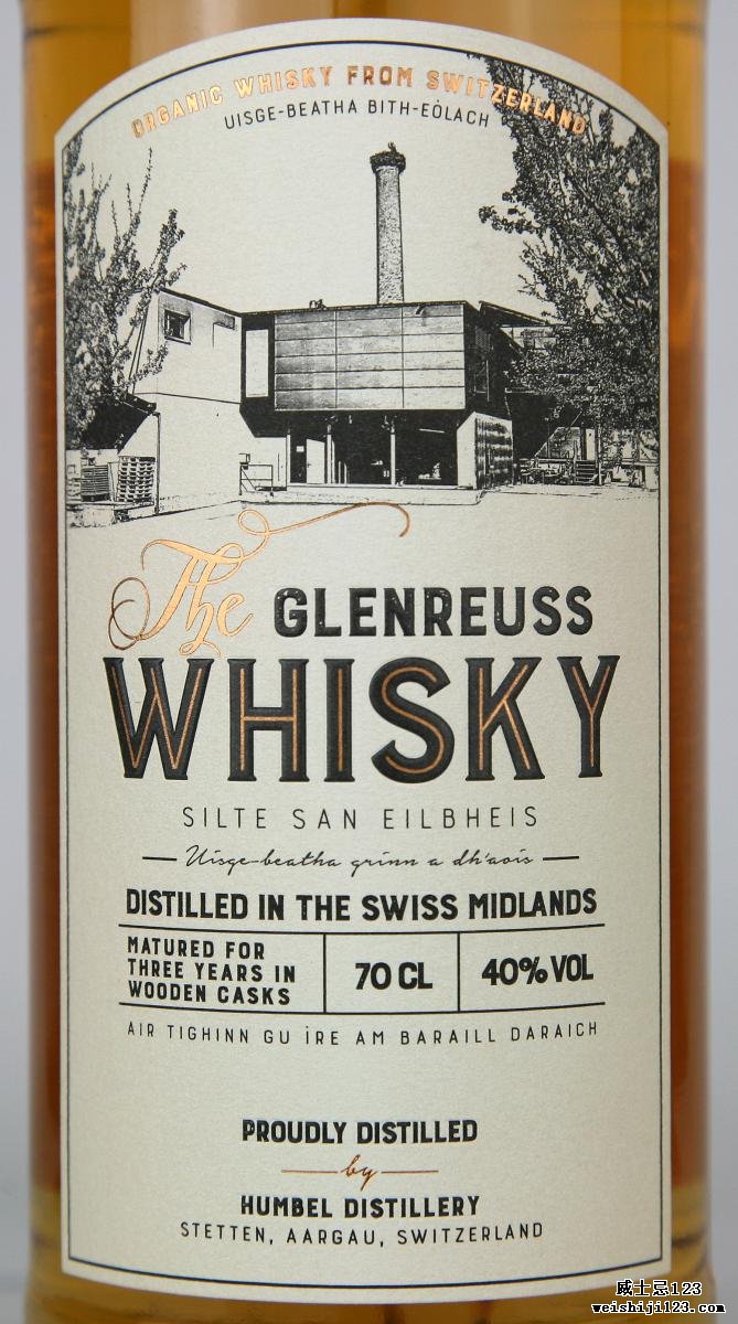 Humbel Distillery The Glenreuss Bio Whisky