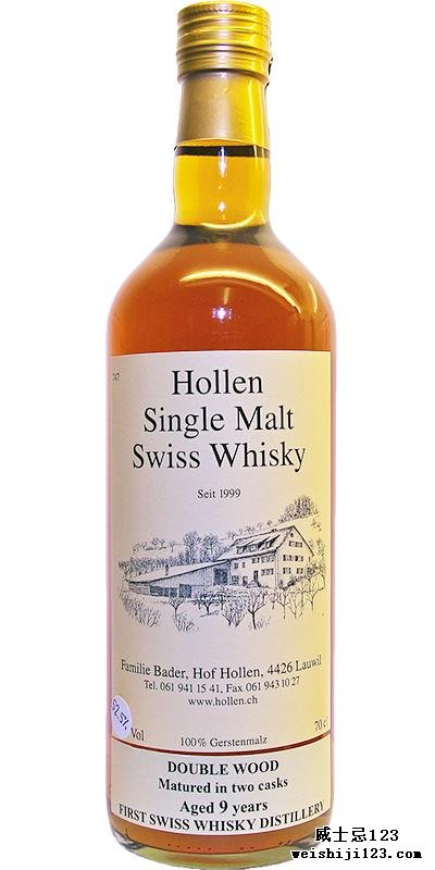 Hollen Single Malt Swiss Whisky