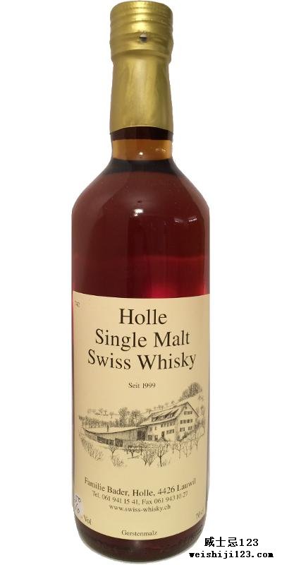 Hollen Hollen Single Malt Swiss Whisky