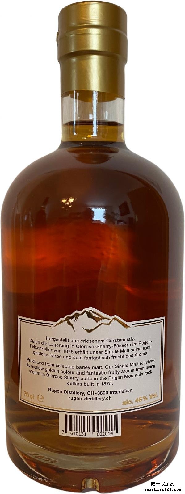 Swiss Mountain Single Malt Whisky